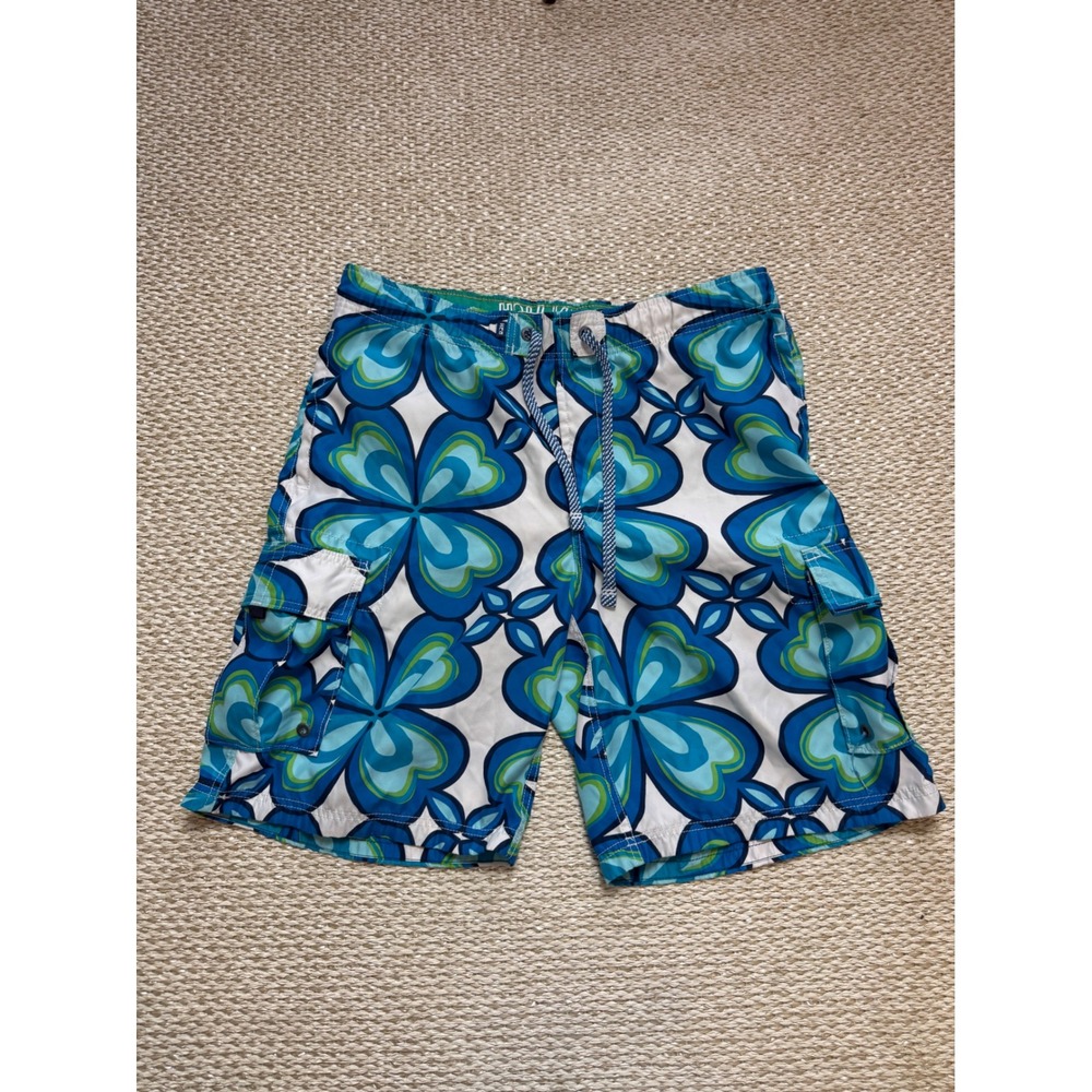 Hollister y2k Retro Floral Board Shorts Swim Trunks HCO vantage style surf M
